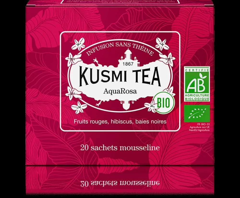 Kusmi Tea AquaRosa Tisane hibiscus, fruits rouges< Infusions Et Tisanes