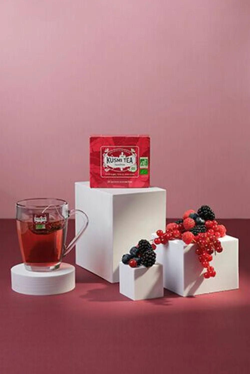 Kusmi Tea AquaRosa Tisane hibiscus, fruits rouges< Infusions Et Tisanes