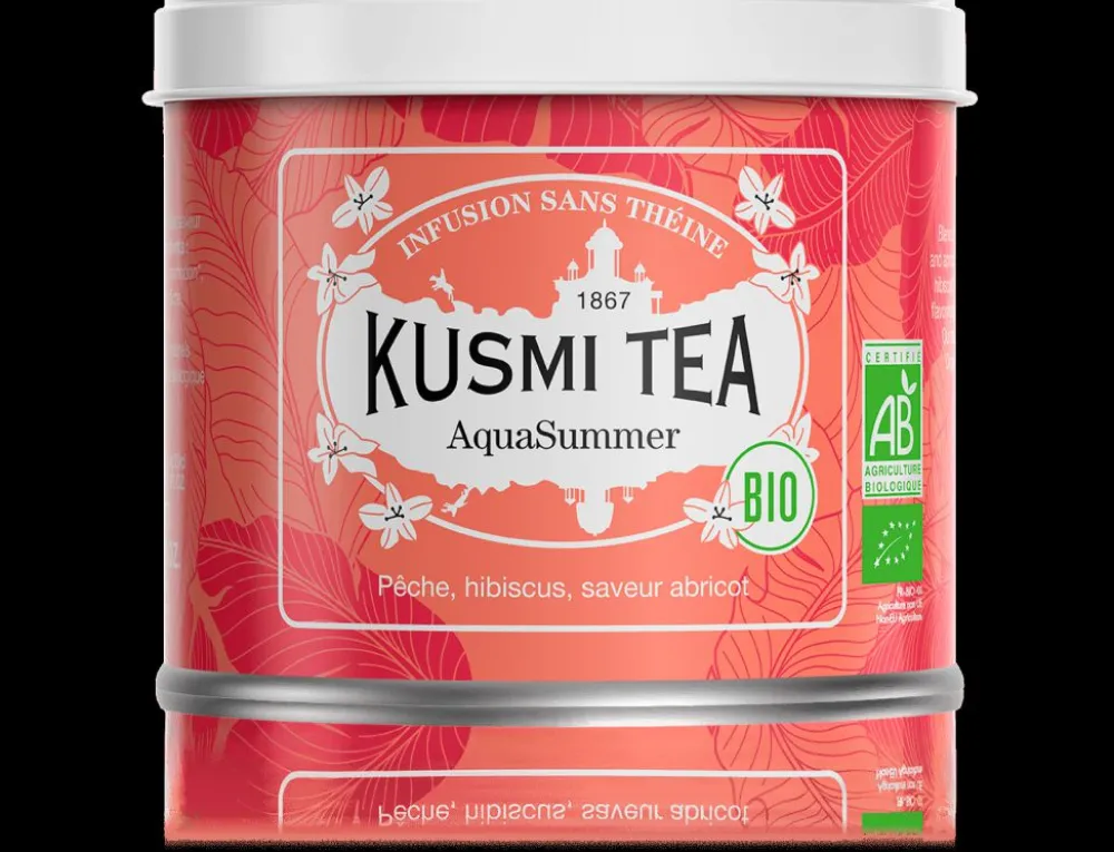 Kusmi Tea AquaSummer Tisane hibiscus, pêche, abricot< Infusions Et Tisanes | Infusion Et Tisane