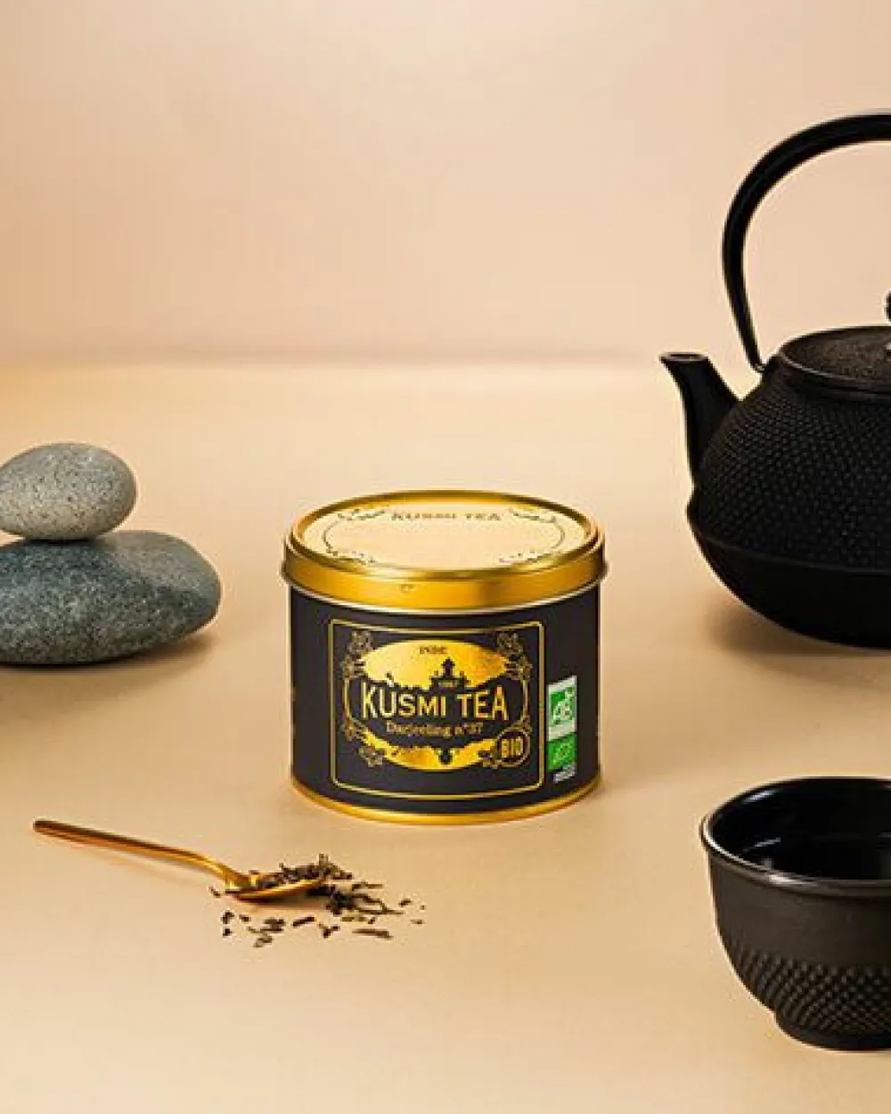 Kusmi Tea Darjeeling N°37 Thé noir d’Inde bio< Thé Noir | Thé Noir