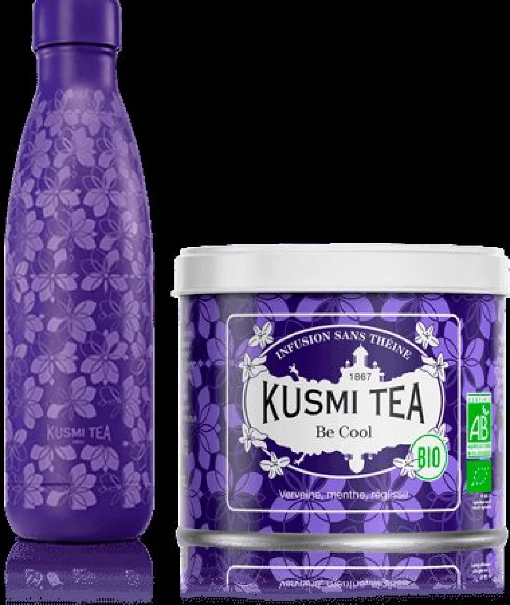 Kusmi Tea Duo Be Cool Gourde et infusion verveine, menthe, pomme< Accessoires Isothermes | Infusion Et Tisane