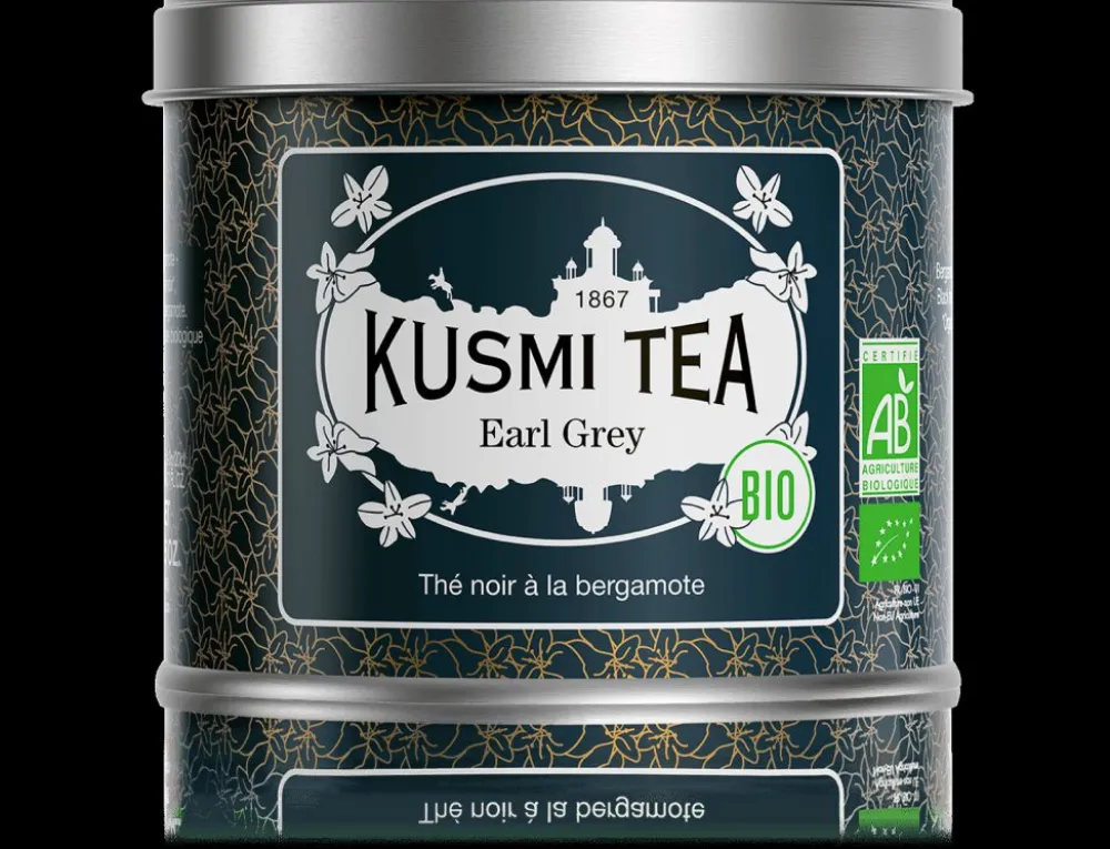 Kusmi Tea Earl Grey Thé noir bio, bergamote< Thé Noir | Thés Et Infusions D'hiver