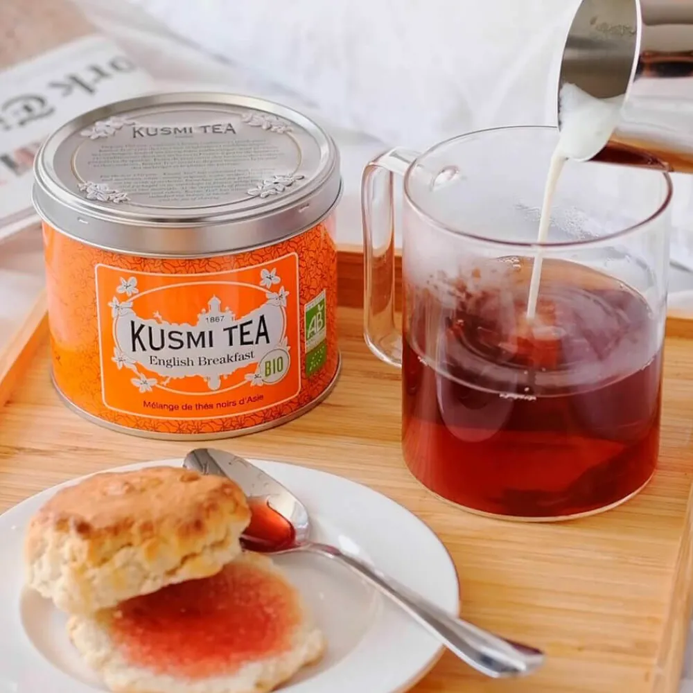 Kusmi Tea English Breakfast Thés noirs de Ceylan et d'Assam bio< Thé Noir | Thés Et Infusions D'hiver