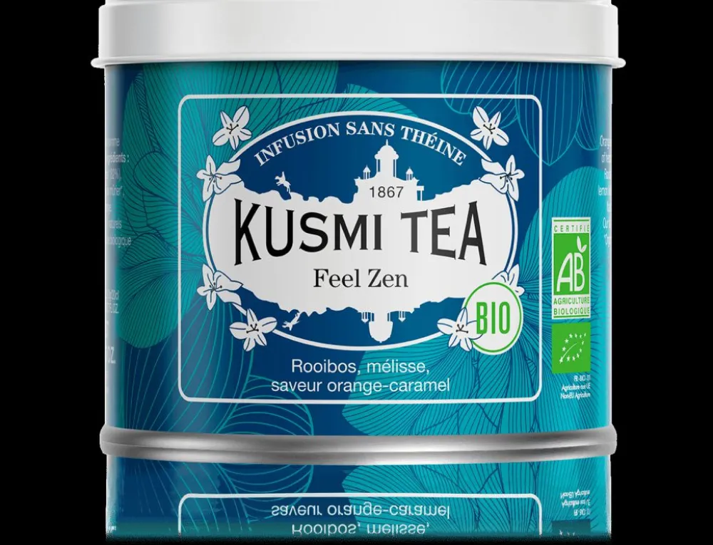 Kusmi Tea Feel Zen Rooibos pomme, mélisse< Infusions Et Tisanes | Rooibos Bio