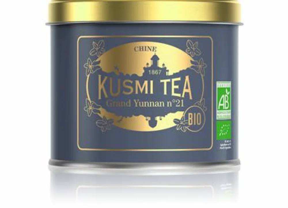 Kusmi Tea Grand Yunnan N°21 Thé noir de Chine bio< Thé Noir