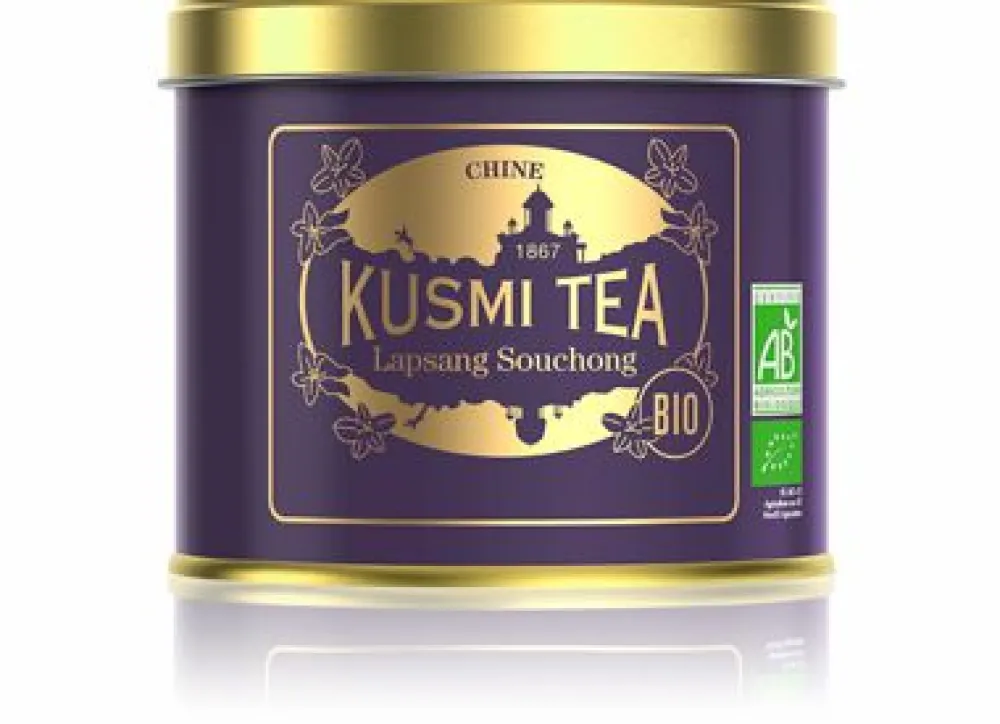 Kusmi Tea Lapsang Souchong Thé fumé bio< Thé Noir | Thé Noir