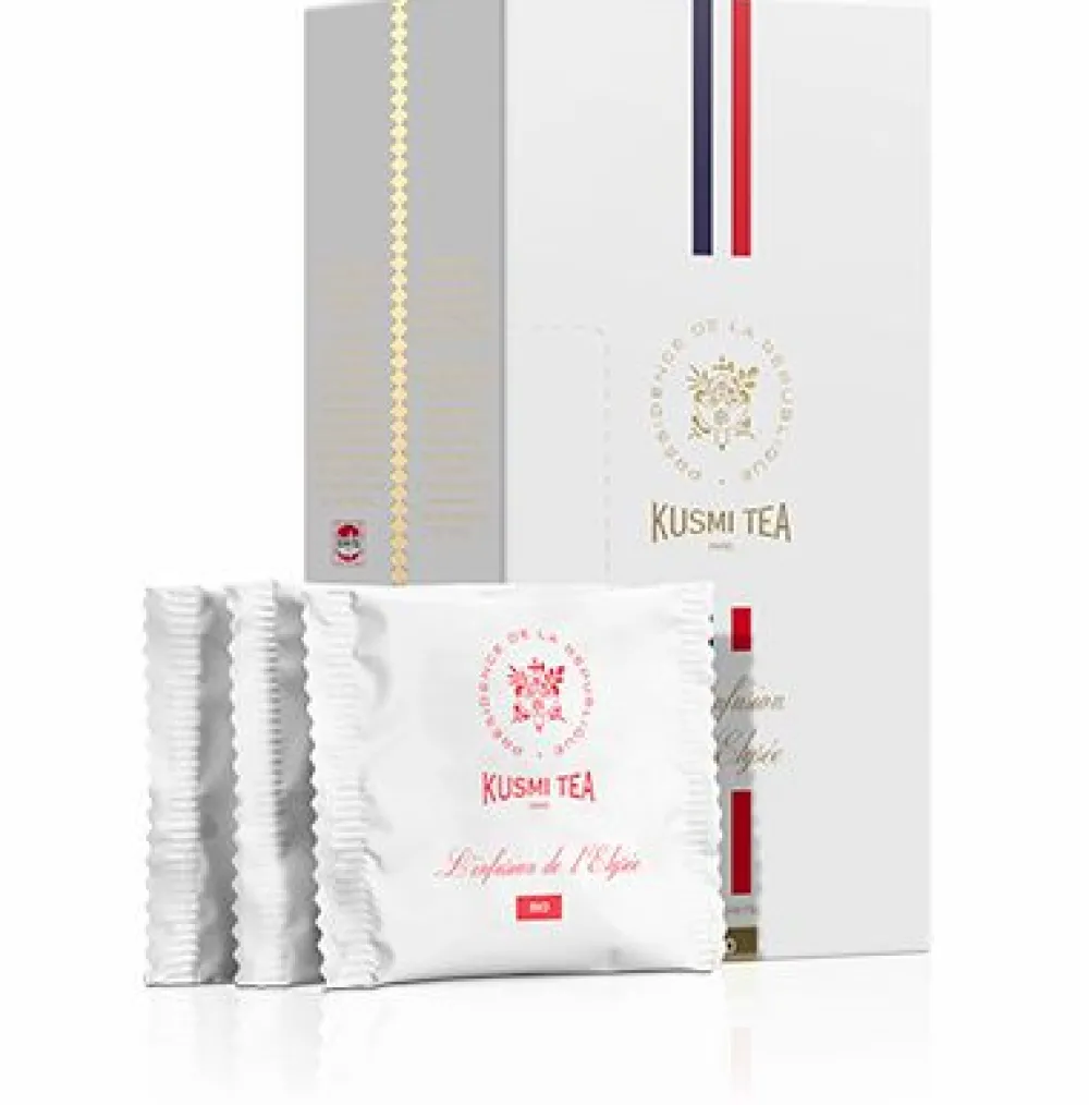 Kusmi Tea L'infusion de l'Élysée Infusion bio aux notes fruitées< Infusions Et Tisanes