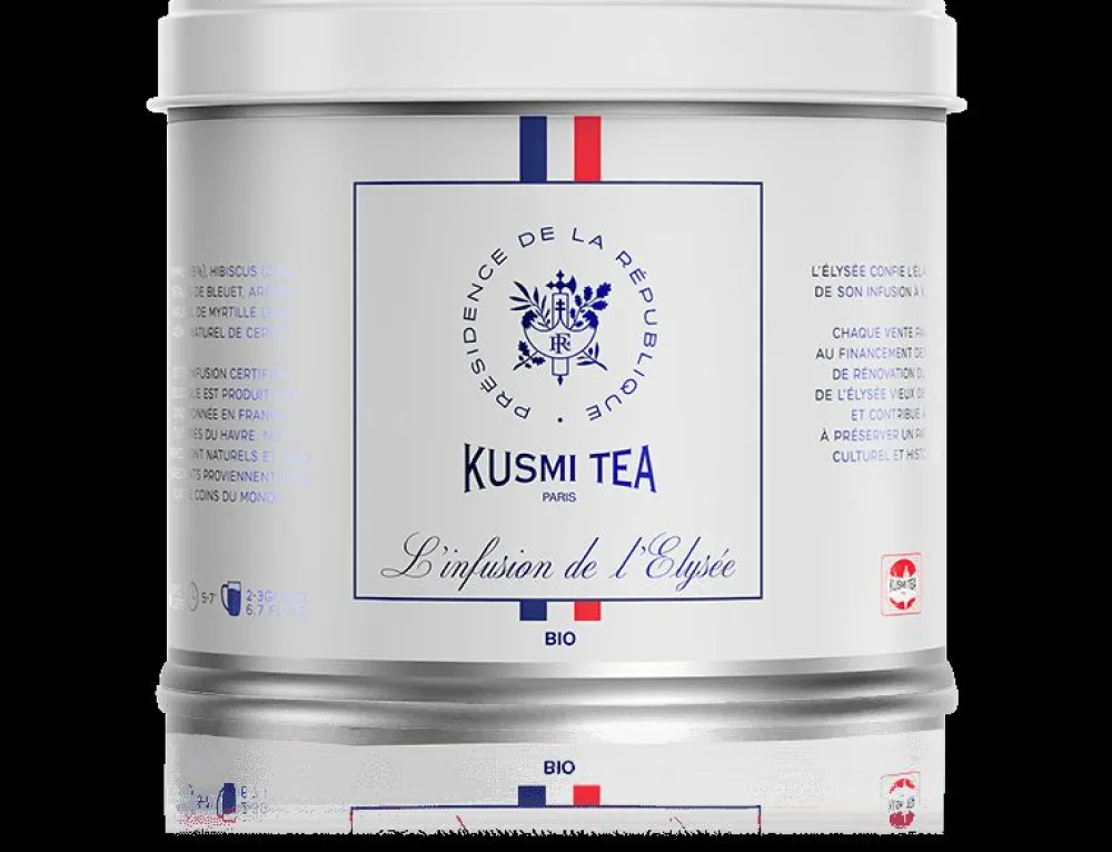 Kusmi Tea L'infusion de l'Élysée Infusion bio aux notes fruitées< Infusions Et Tisanes | Infusion Et Tisane