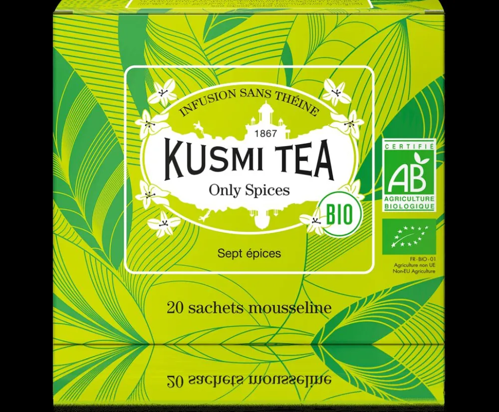 Kusmi Tea Only Spices Tisane Fenouil, réglisse, anis< Infusions Et Tisanes