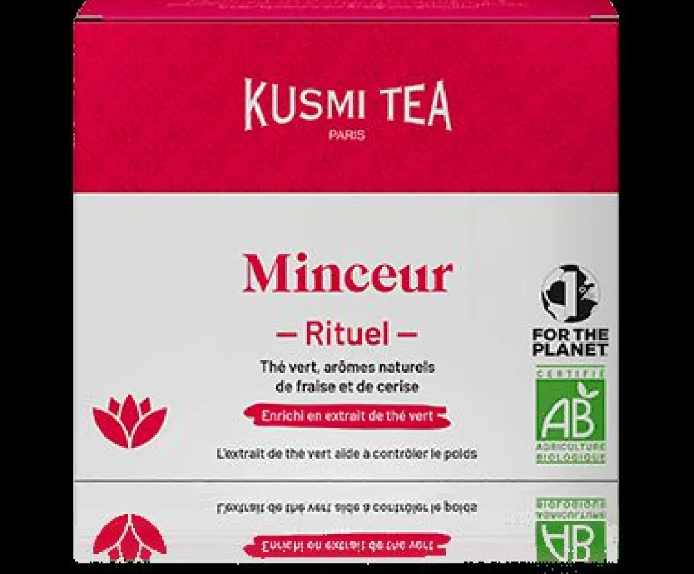 Kusmi Tea Rituel Minceur Thé vert minceur et maté< Thé Vert