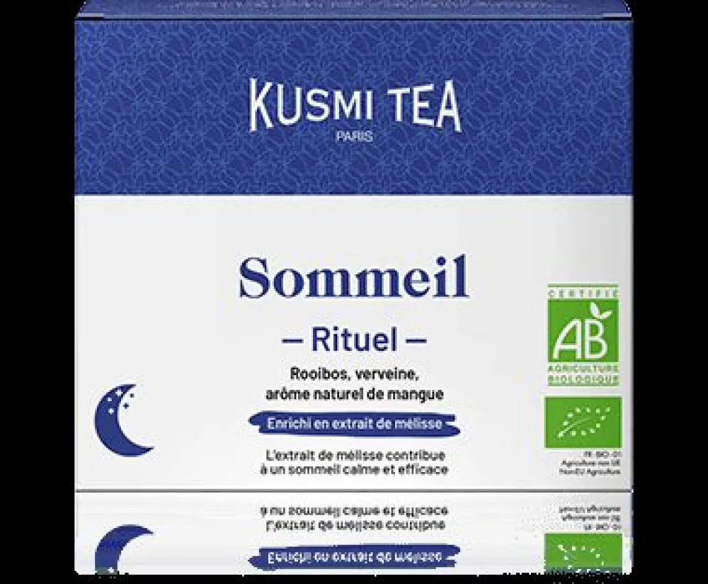 Kusmi Tea Rituel Sommeil Tisane pour dormir, délicieuse et bio< Infusions Et Tisanes