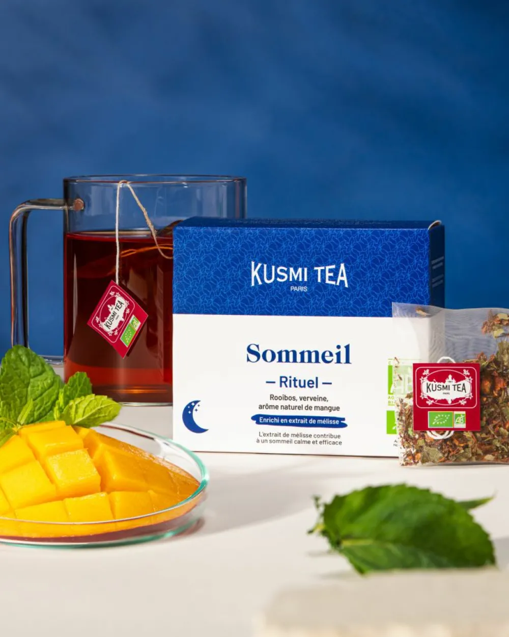 Kusmi Tea Rituel Sommeil Tisane pour dormir, délicieuse et bio< Infusions Et Tisanes