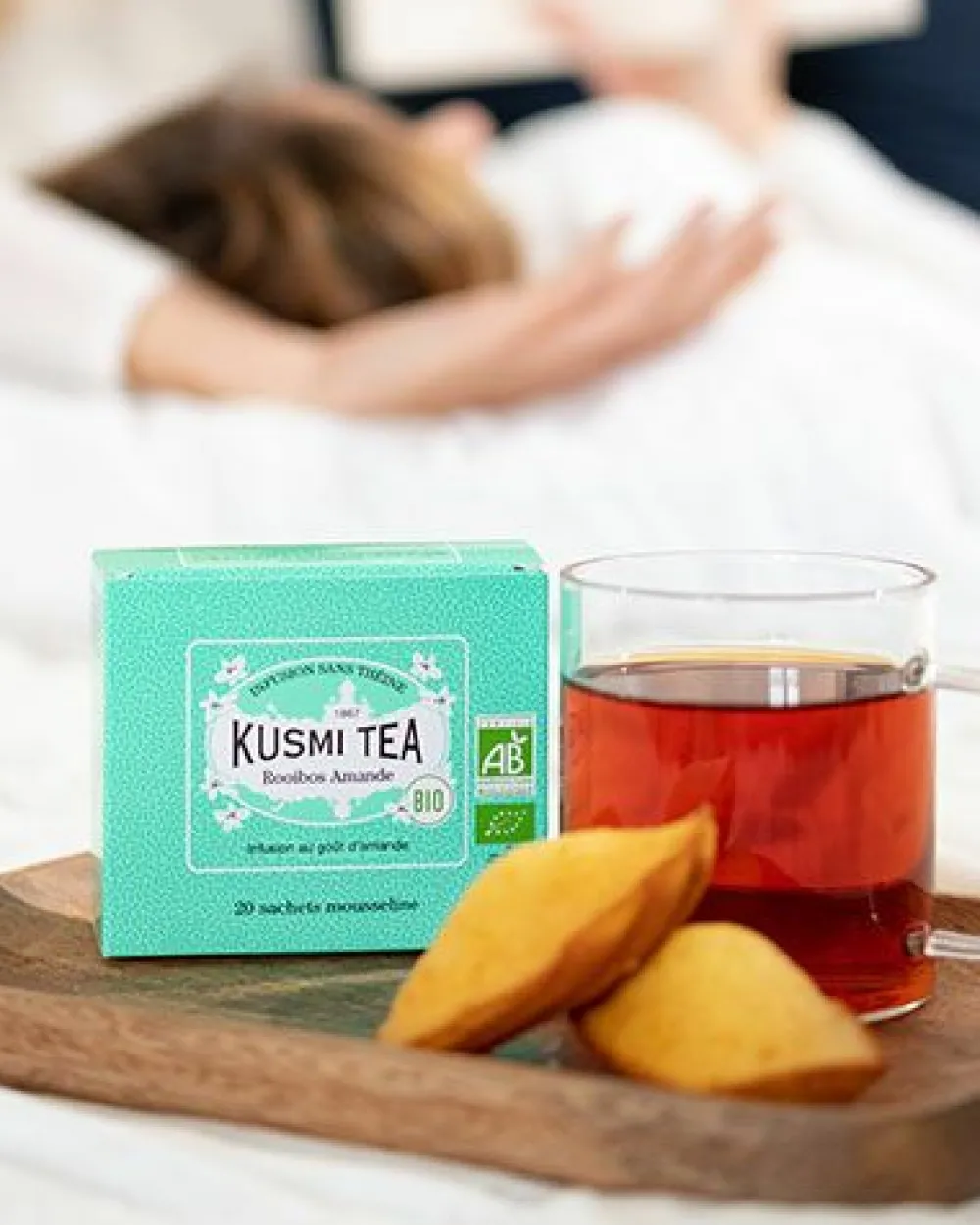 Kusmi Tea Rooibos Amande Thé rouge sans théine< Infusions Et Tisanes