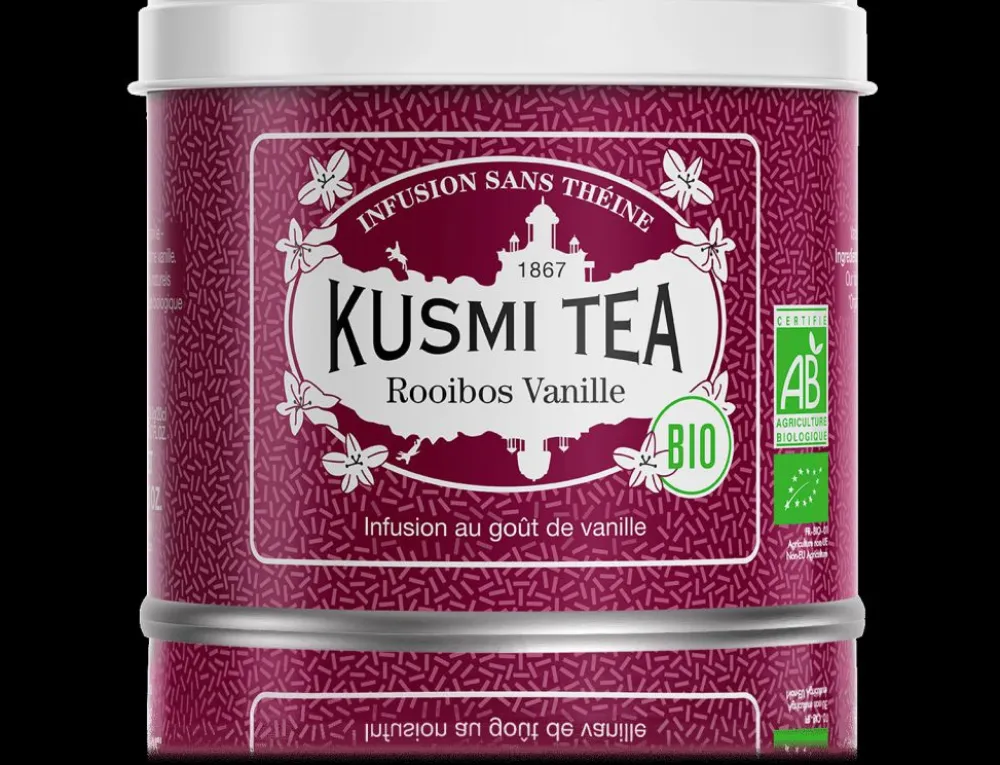 Kusmi Tea Rooibos Vanille Thé rouge sans théine< Infusions Et Tisanes | Rooibos Bio