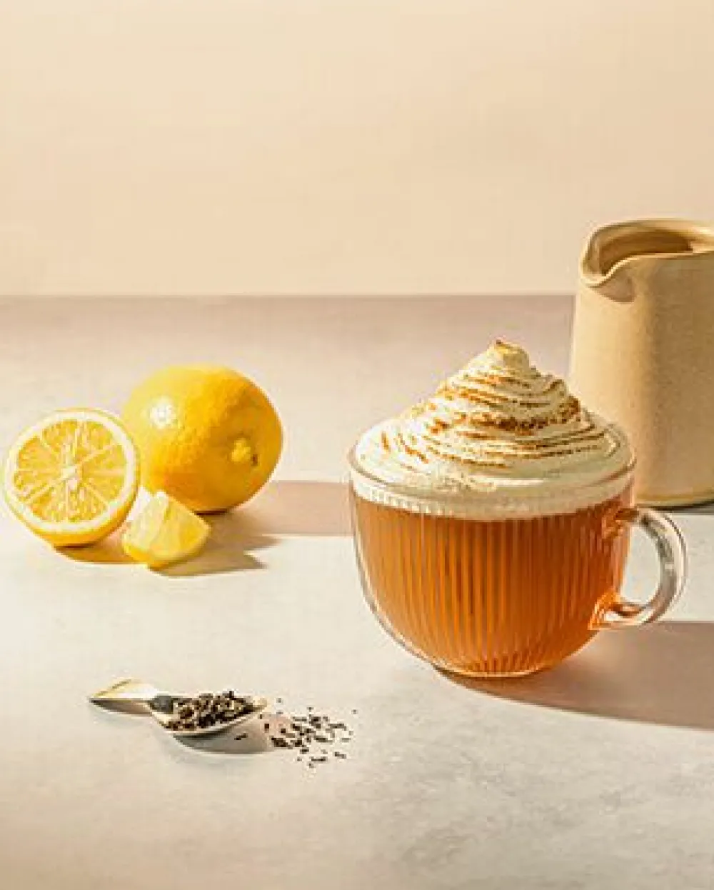 Kusmi Tea Thé noir façon tarte au citron meringuée Thé noir bio gourmand< Thé Noir | Thé Noir