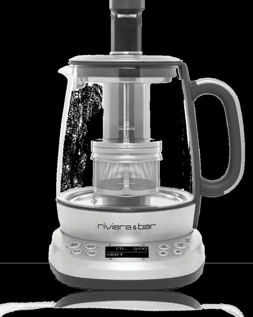 Kusmi Tea Théière automatique 1,2L Cha Dao Expert Riviera & Bar< Theières | Machines À Thé